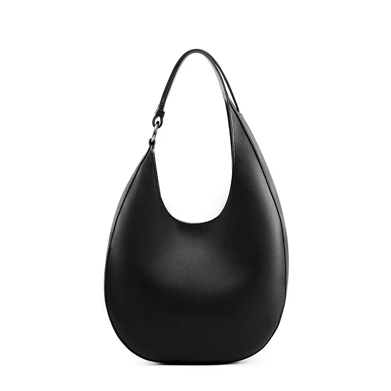 Leather Shoulder Hobo Bag