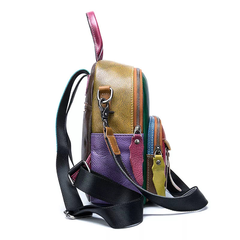 Women's Leather Backpack Purse