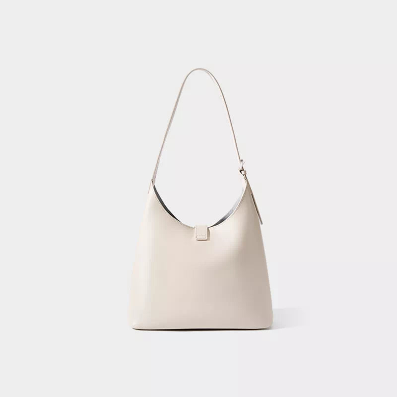 Leather Shoulder Hobo Bag