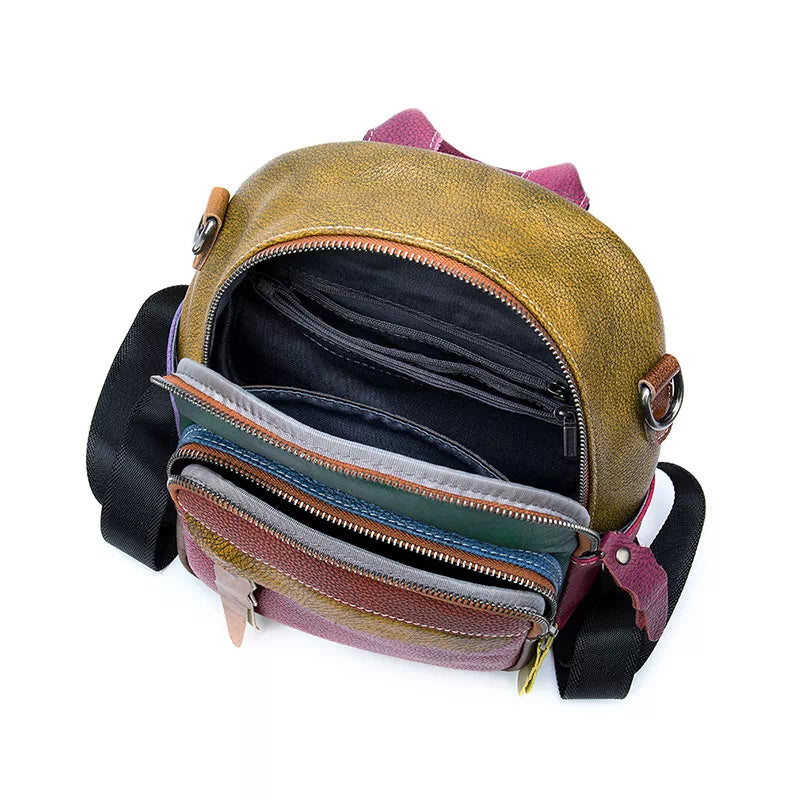 Women's Leather Backpack Purse