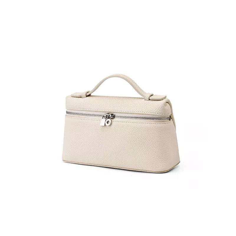 Leather Satchel Top Handle Bag