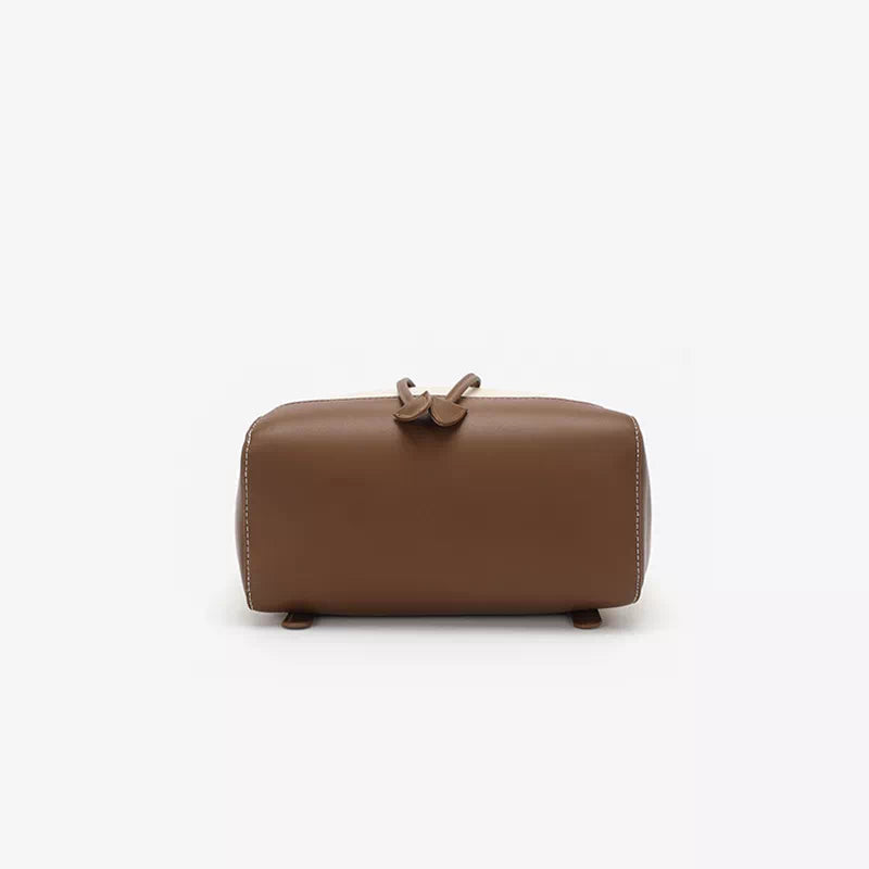 Women's Small Leather Backpack Purse