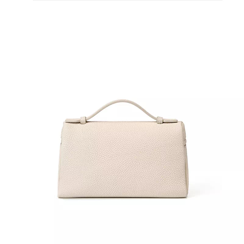 Leather Satchel Top Handle Bag