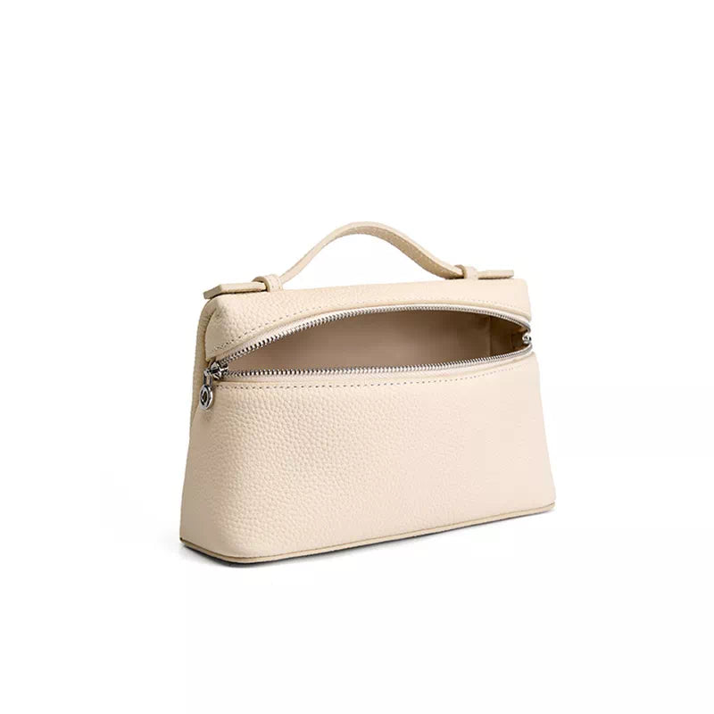 Leather Satchel Top Handle Bag