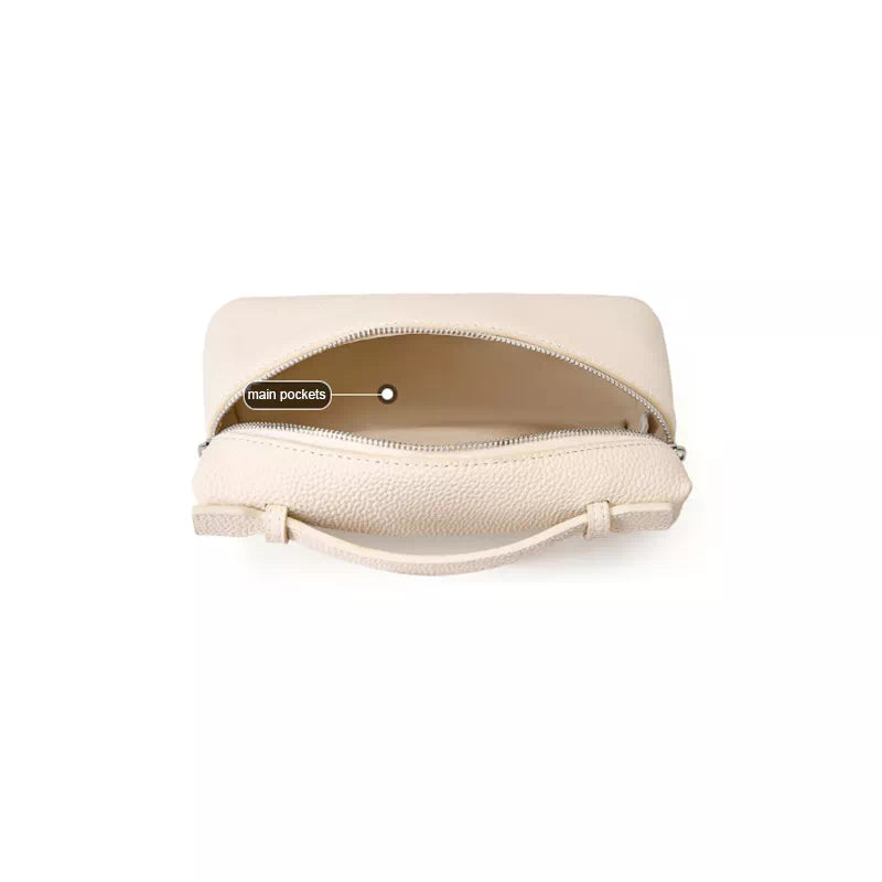 Leather Satchel Top Handle Bag