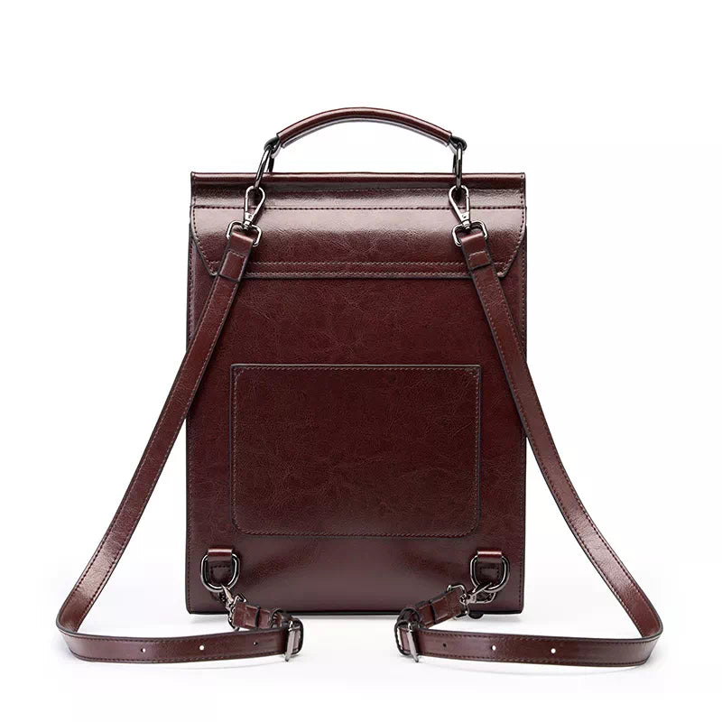 Women's Leather Backpack Purse