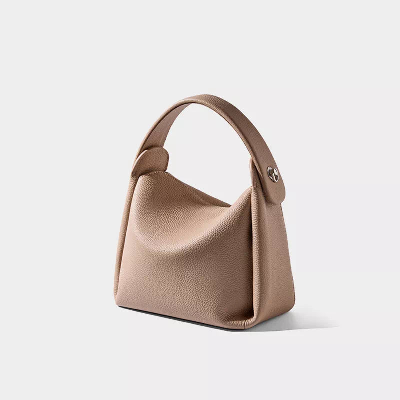 Leather Crossbody Bag With Top Handle
