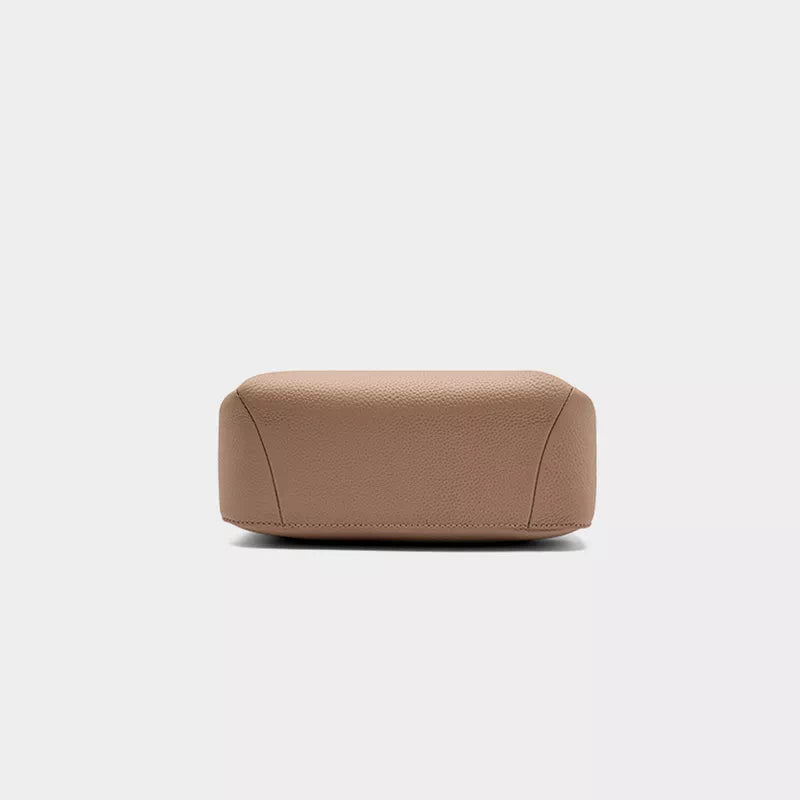 Leather Crossbody Bag With Top Handle
