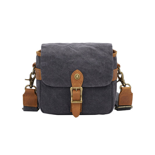Waxed Canvas DSLR & Mirrorless Crossbody Bag