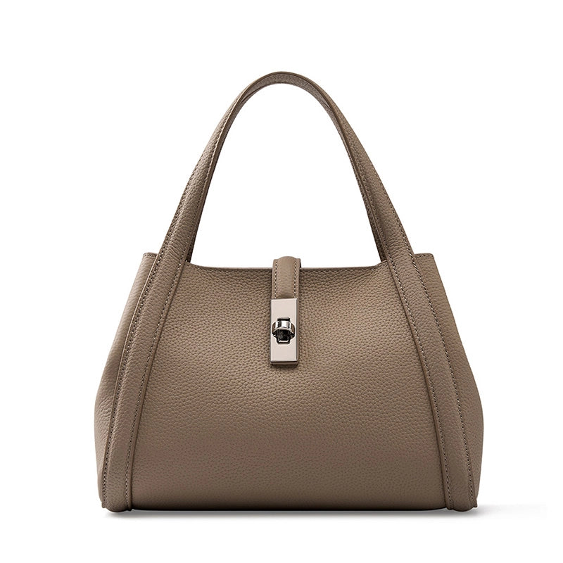 Leather Satchel Handbag