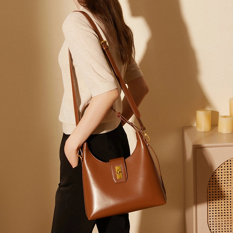 Women's Leather Shoulder Bag