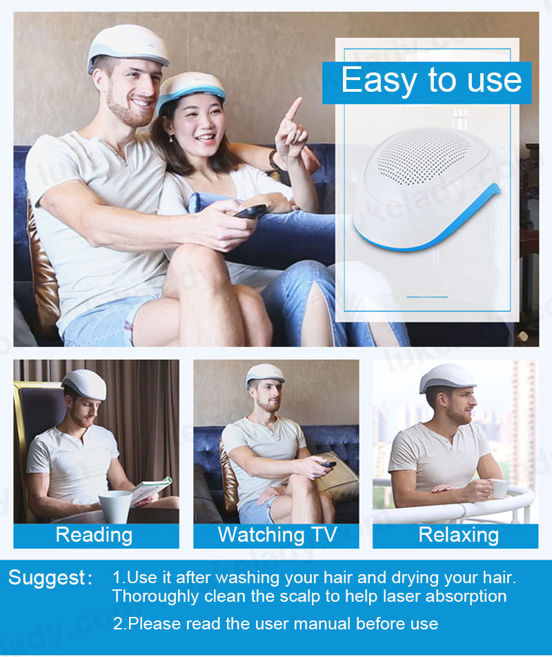 Laser Hair Regrowth Helmet