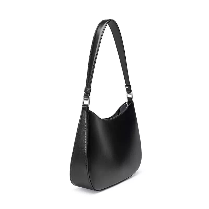 Leather Hobo Shoulder Bag