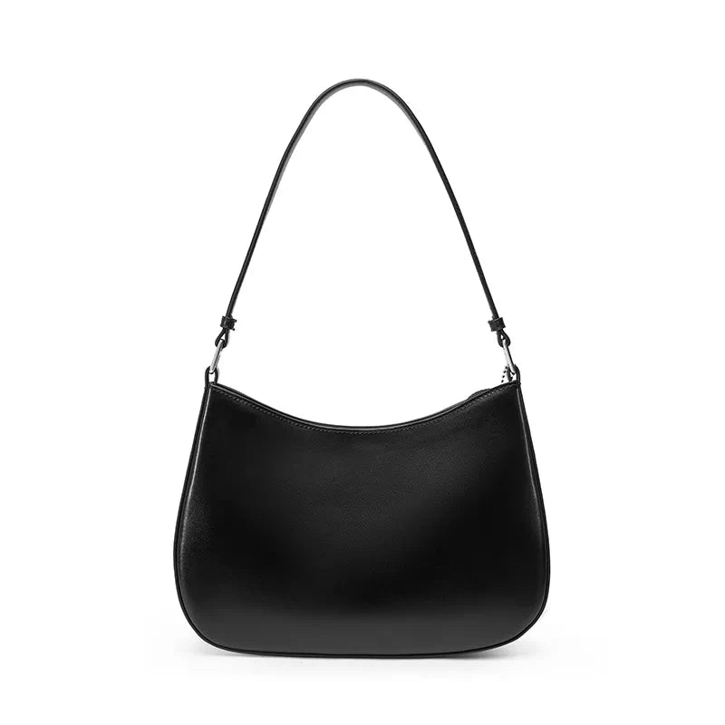 Leather Hobo Shoulder Bag