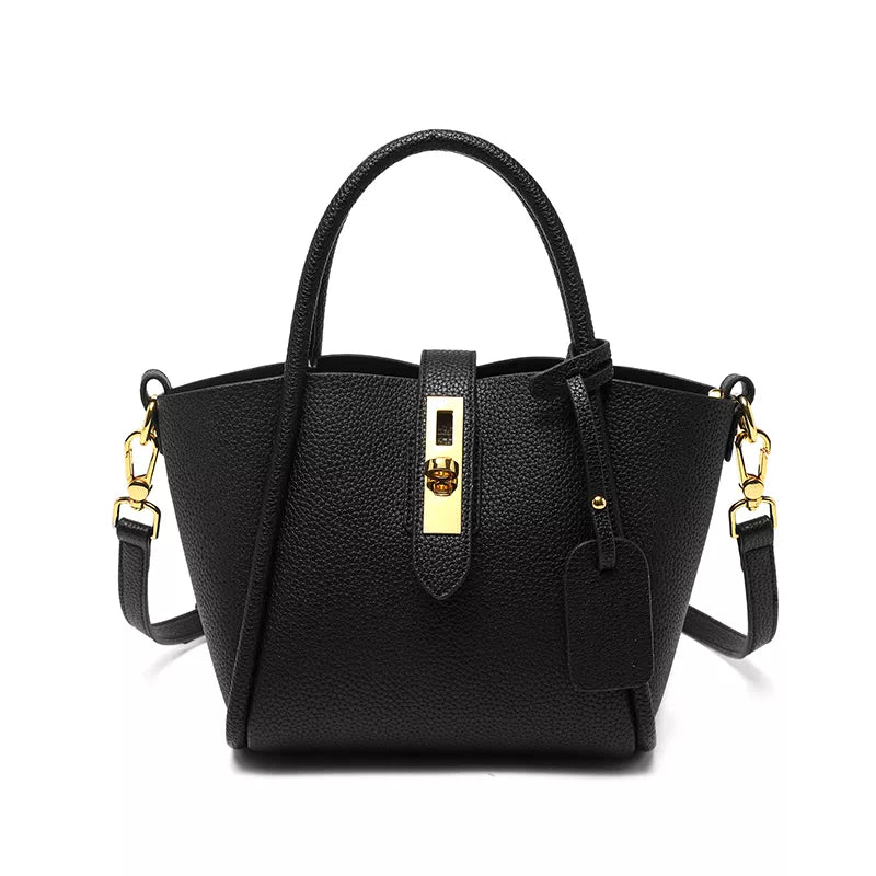 Leather Top Handle Satchel