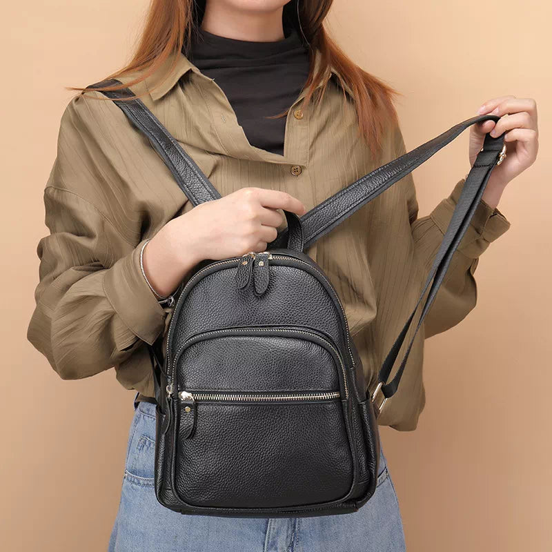 Women's Leather Backpack Purse