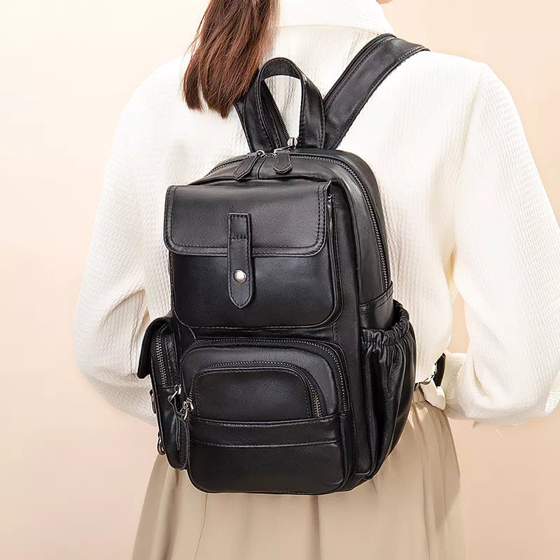 Women's Leather Backpack Purse