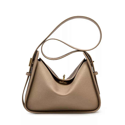Leather Convertible Shoulder Bag