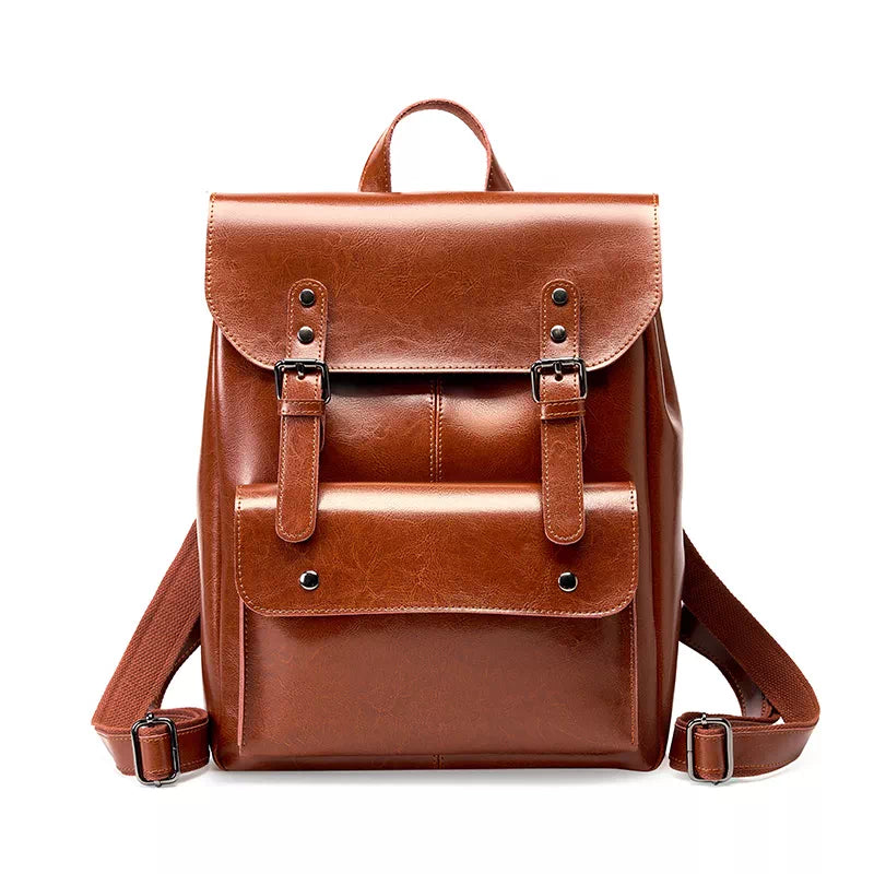 Women's Leather Backpack