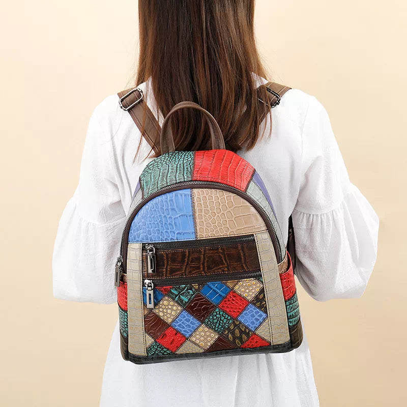 Women's Leather Backpack Purse