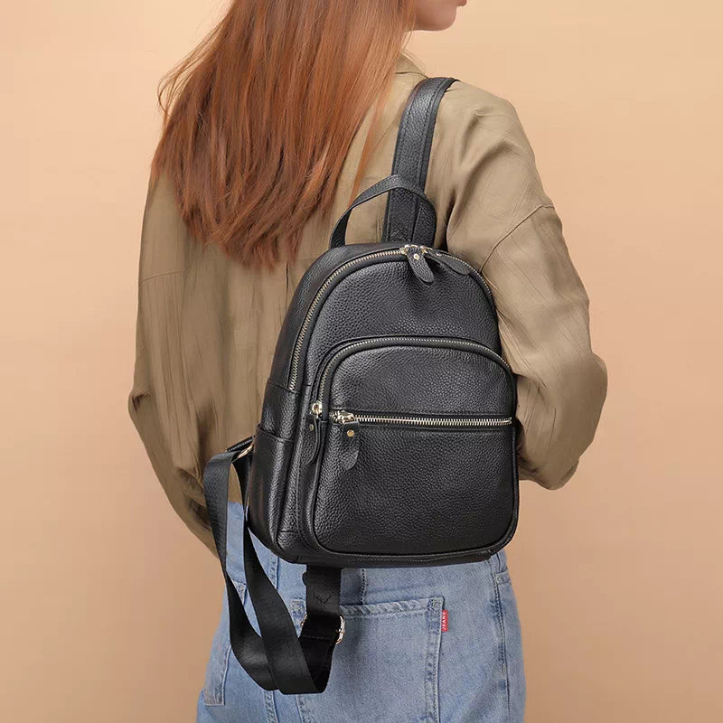 Women's Leather Backpack Purse