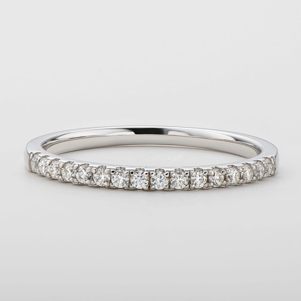 Sparkling Row Eternity Ring