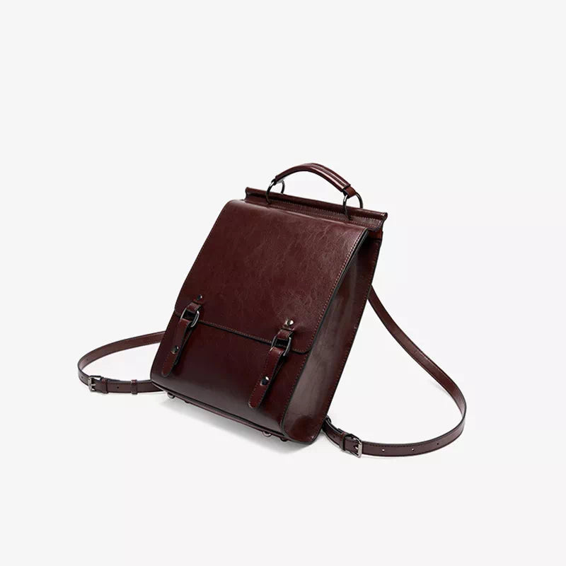 Women's Leather Backpack Purse