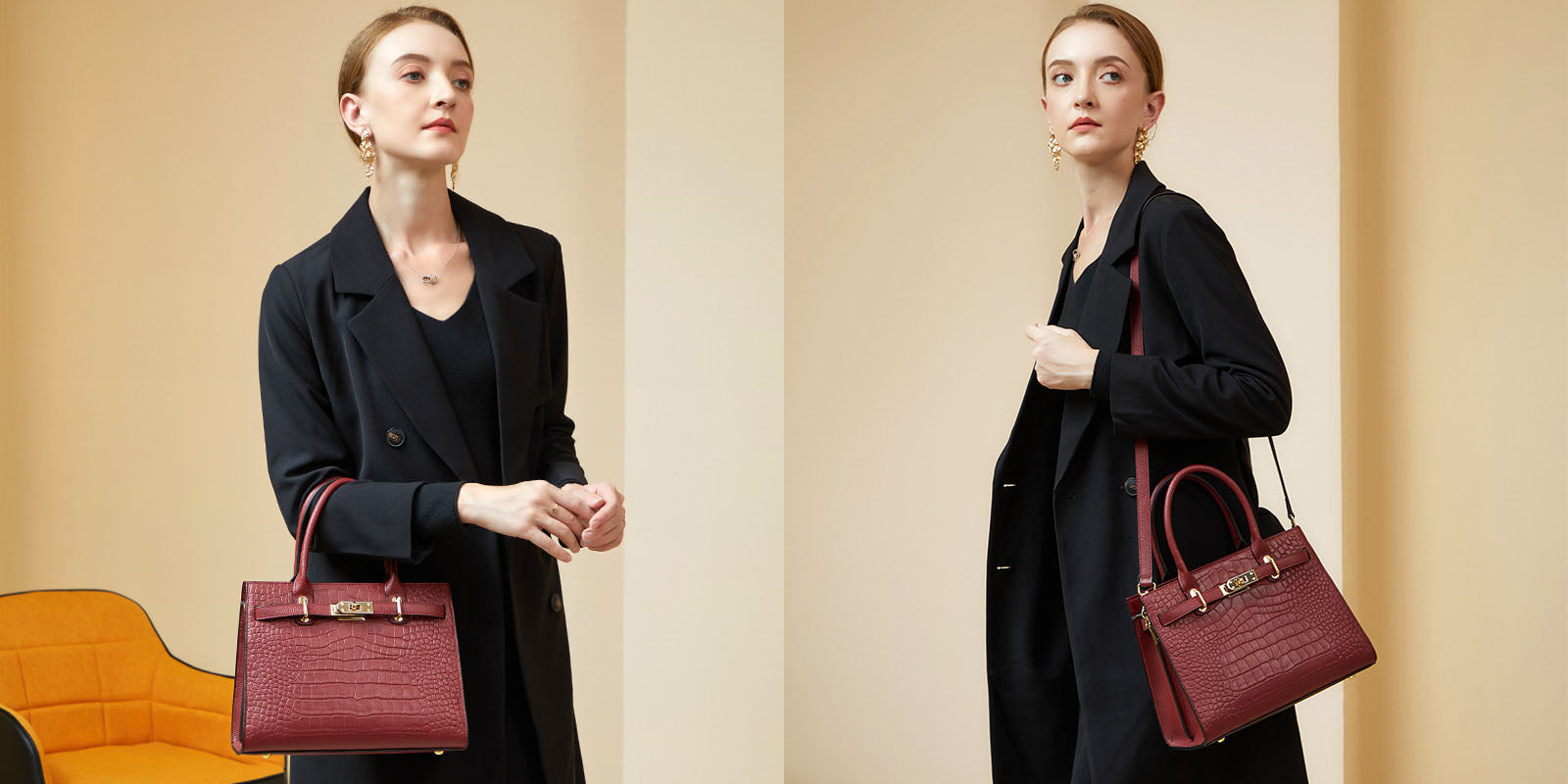 Buy ToLFE Womens Purses and Handbags Shoulder Bags Ladies Designer Top  Handle Satchel Tote Bag (Black) at Amazon.in