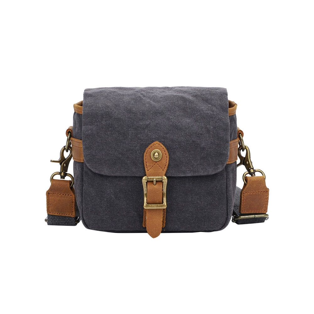 Waxed Canvas DSLR & Mirrorless Crossbody Bag