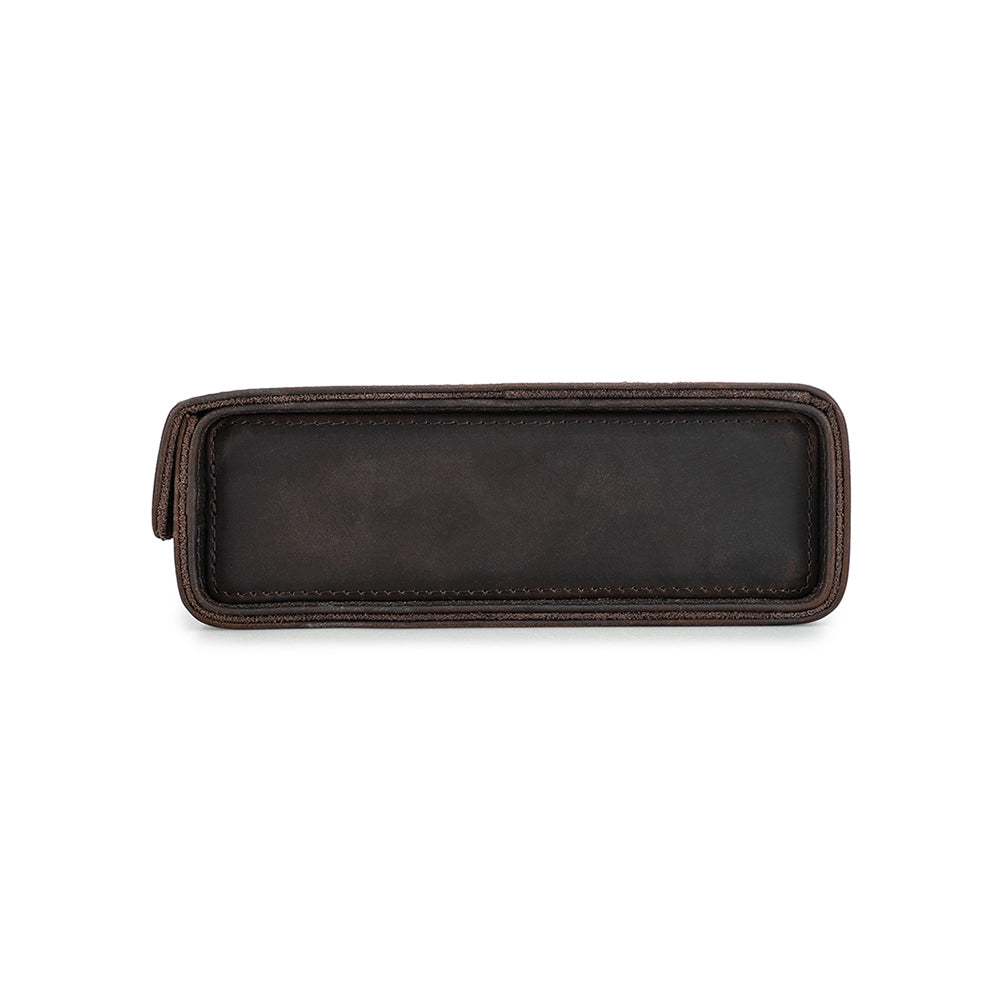 4-Pair Leather Sunglasses Travel Case