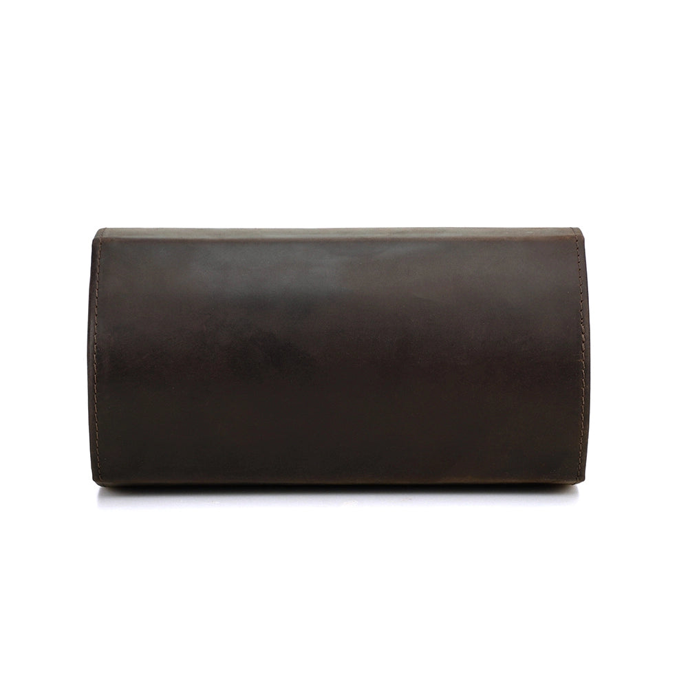 3-Pair Leather Sunglasses Travel Case