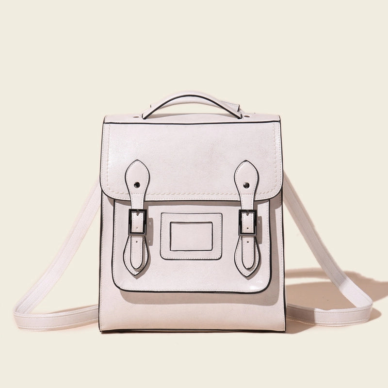 Leather Convertible Backpack Purse