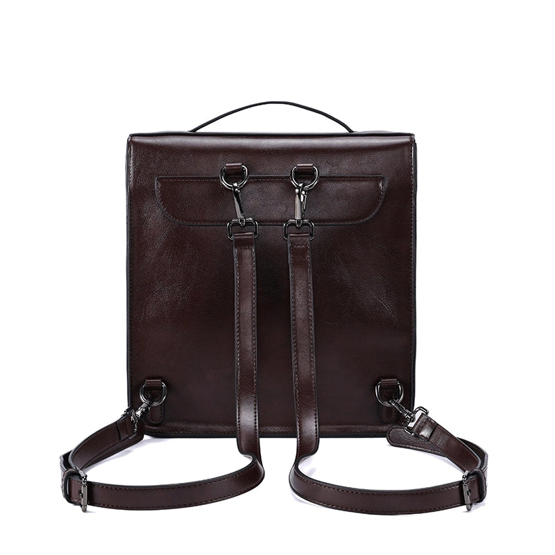 Leather Cambridge Satchel Backpack