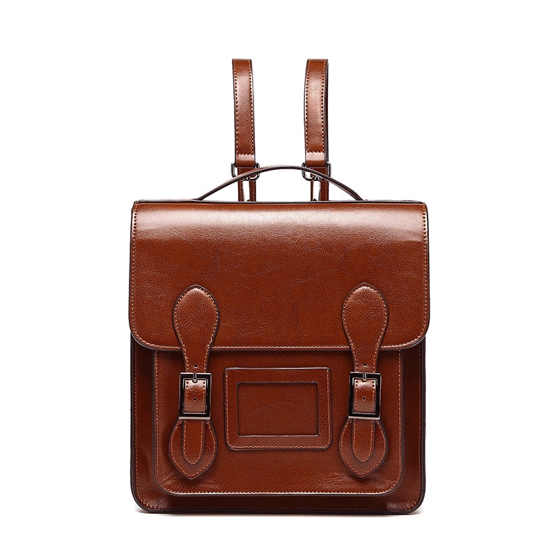 Leather Cambridge Satchel Backpack