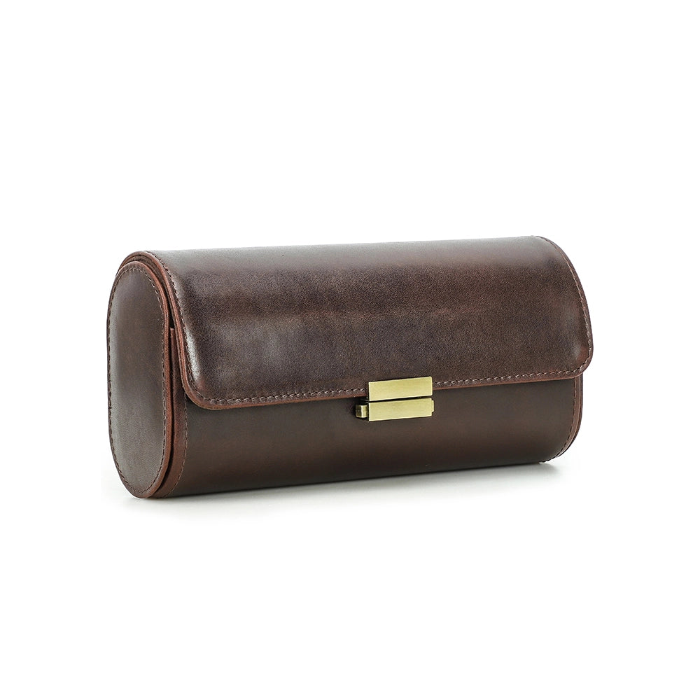 Leather Watch Case For 3 Watches