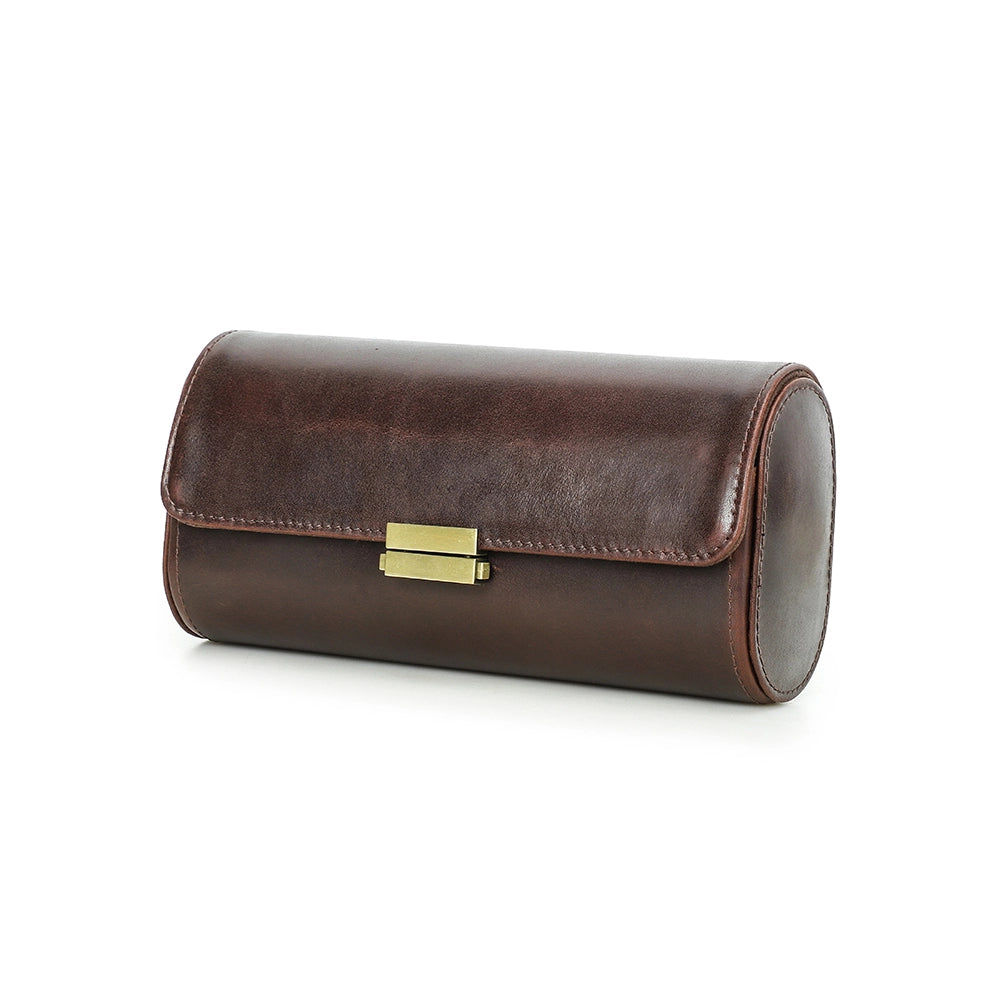 Leather Watch Case For 3 Watches