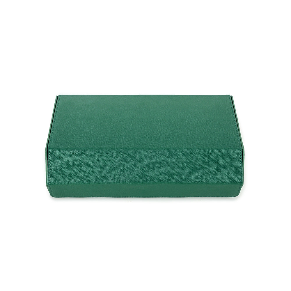 Saffiano Leather Watch Case For 8 Watches