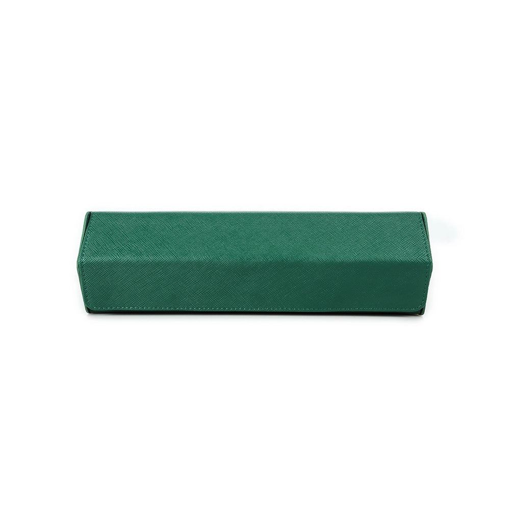 Saffiano Leather Watch Case For 8 Watches