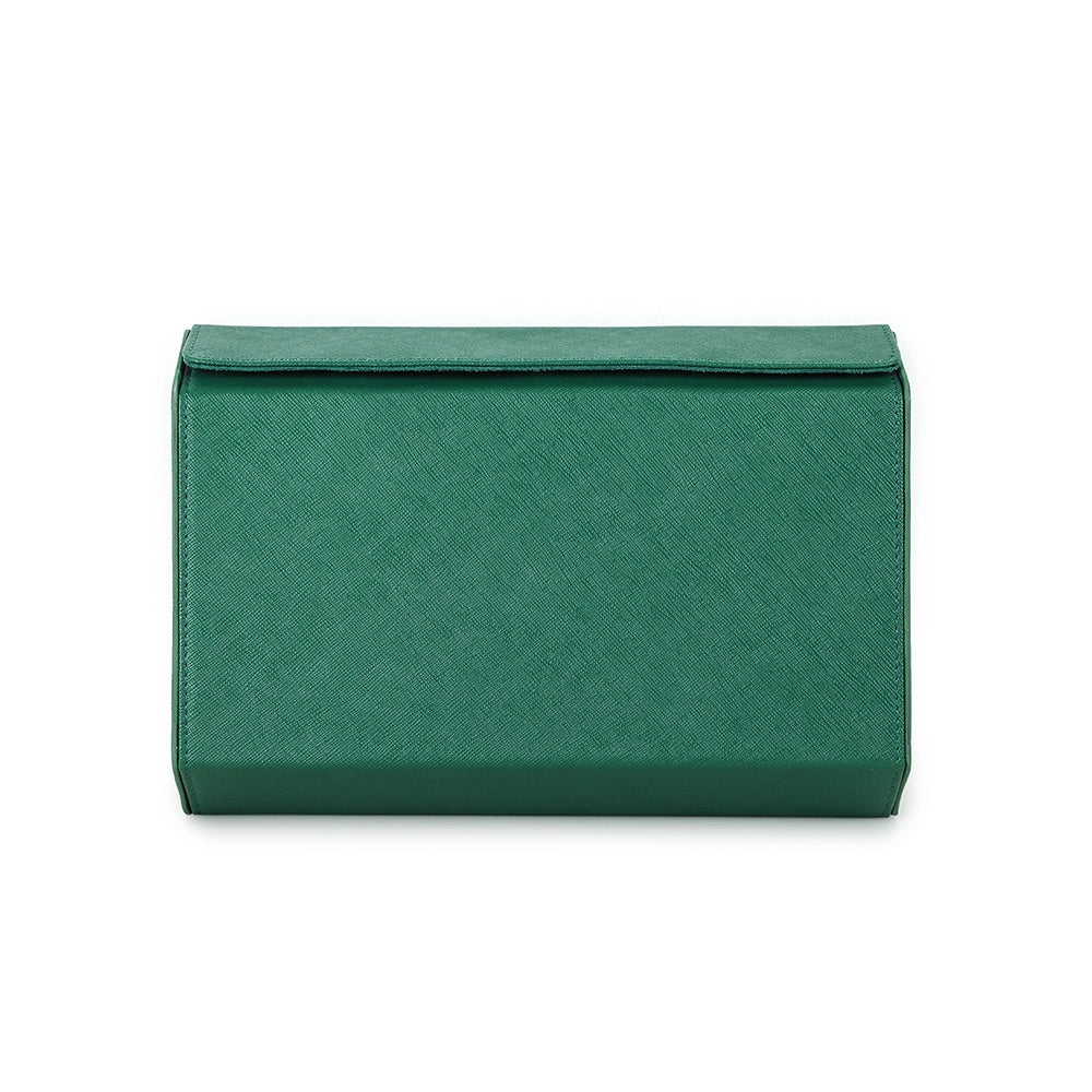 Saffiano Leather Watch Case For 8 Watches