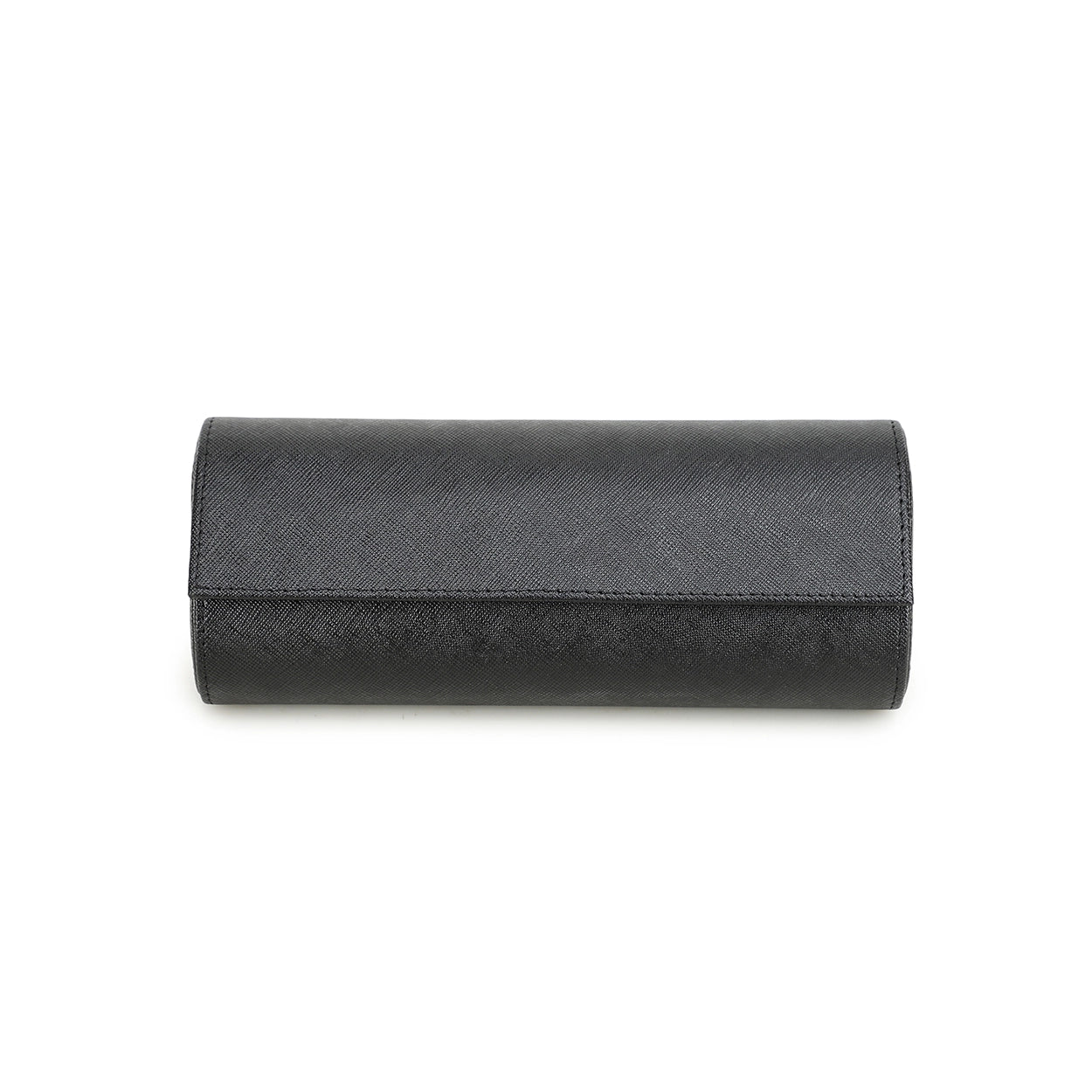 Saffiano Leather Watch Case For 3 Watches