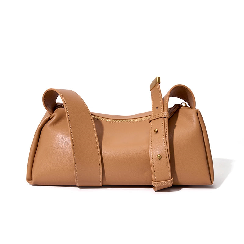 Leather Convertible Crossbody Bag