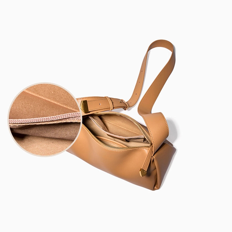 Leather Convertible Crossbody Bag