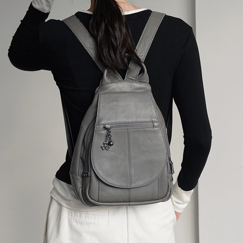 Women's Leather Backpack Purse