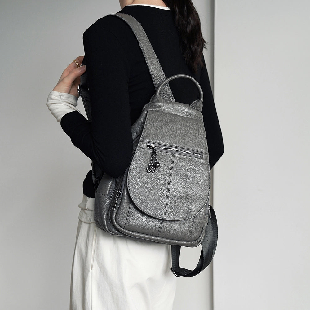 Women's Leather Backpack Purse