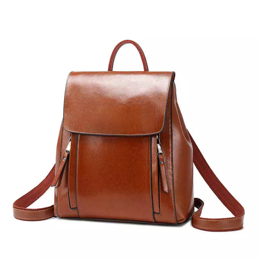 Women's Leather Backpack Purse