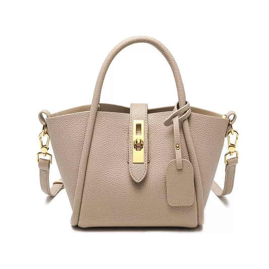 Leather Top Handle Satchel